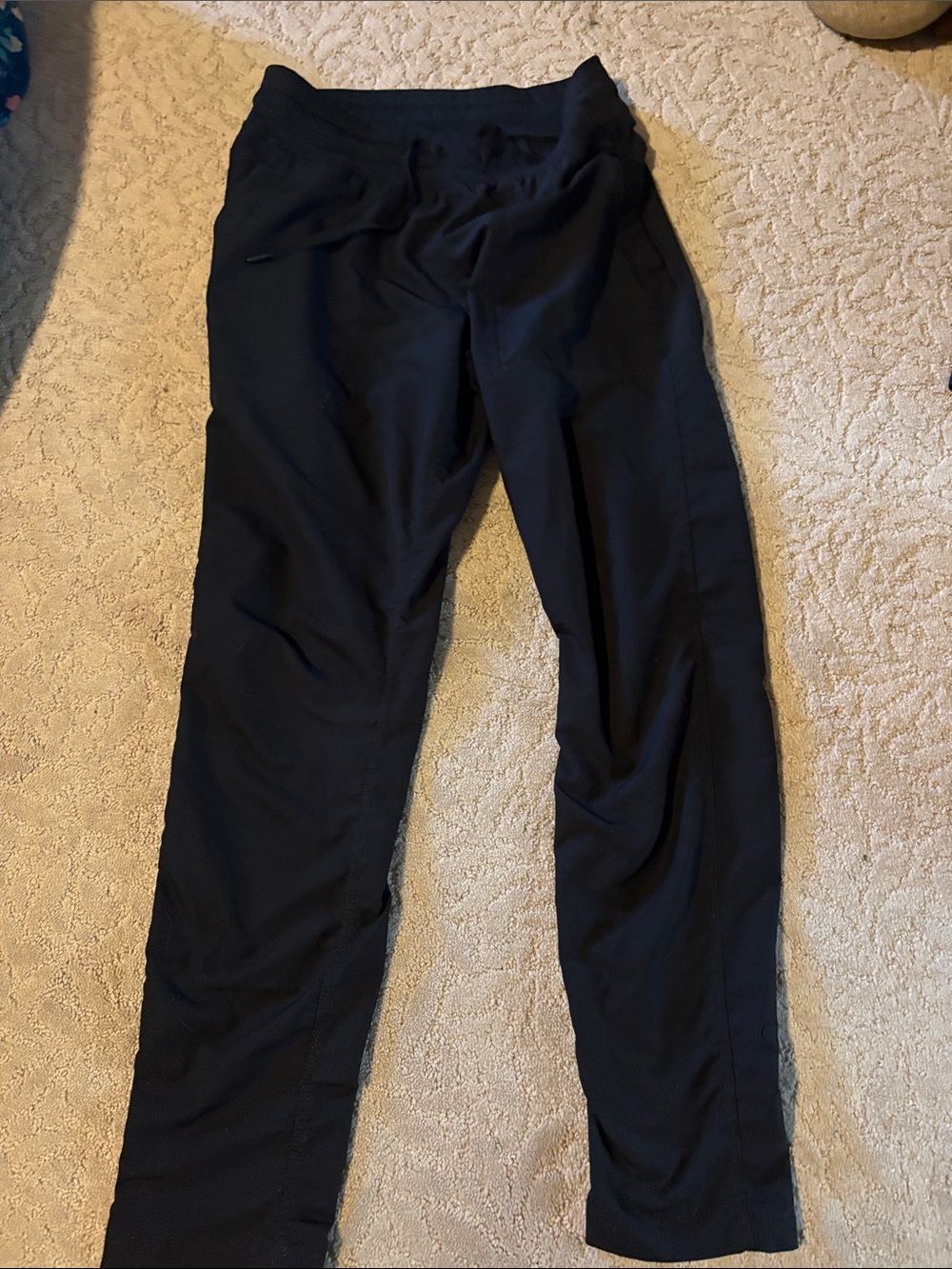 ZYIA Black Track Jogger Pants